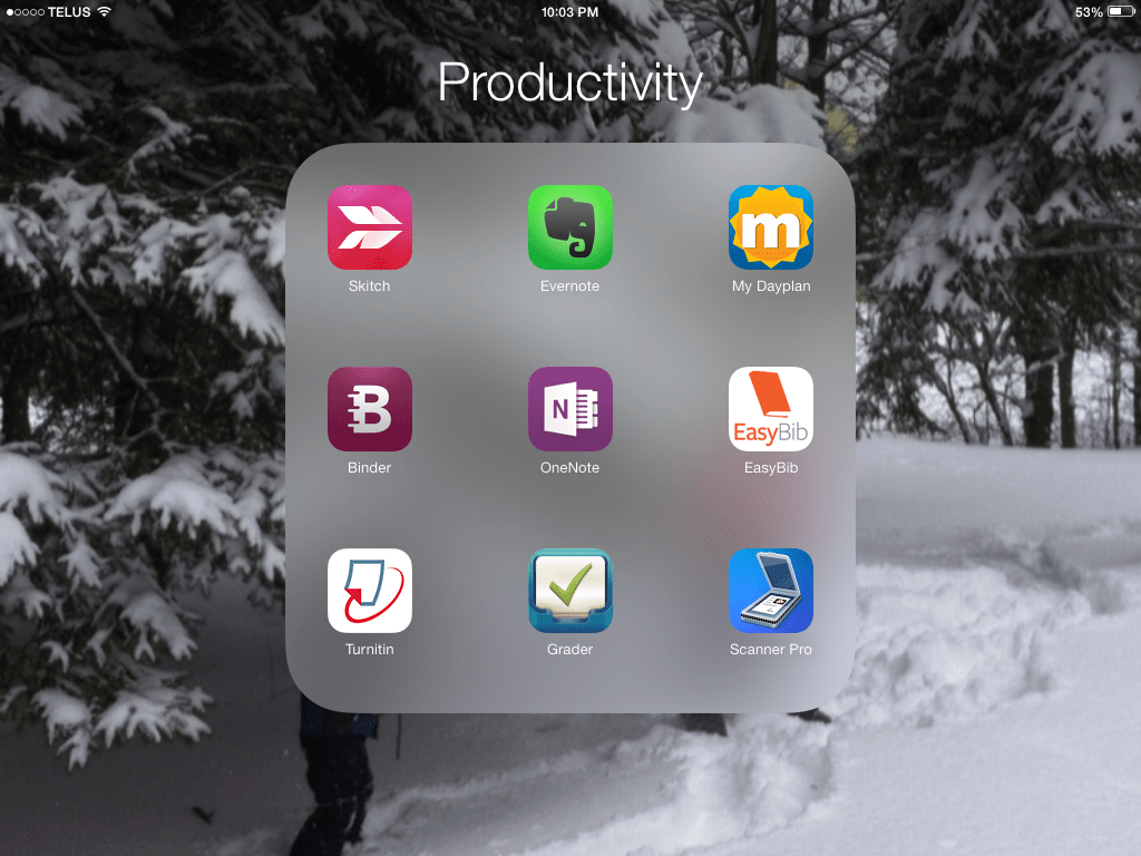 My Productivity App List